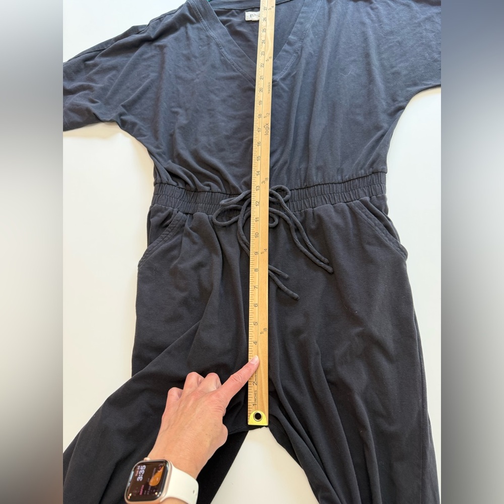 Pact Charlie Jumpsuit Black Sz Medium - Picture 7 of 16
